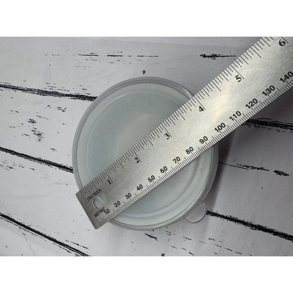 Vintage Enamelware Bowl With Lid  Happy Kitchen Utensils Tomato 4 Inches